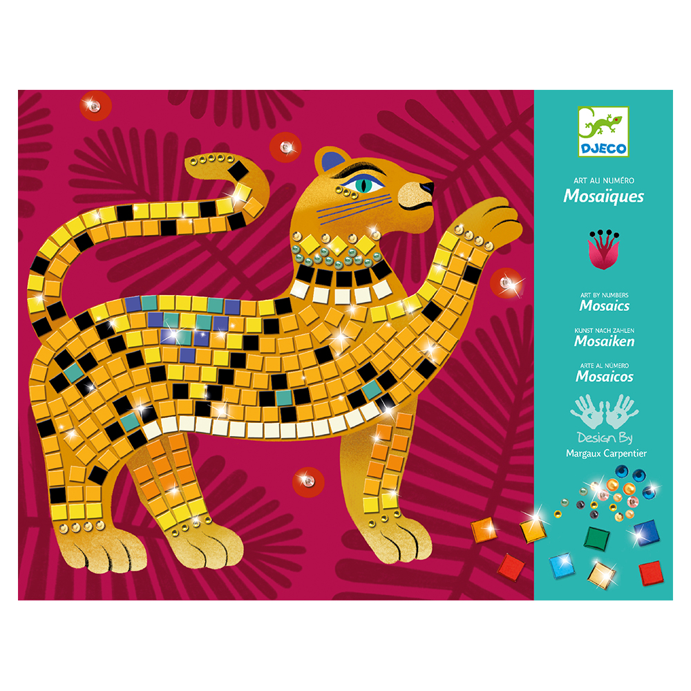 Design For older children - Collages Mosaic kits - Deep in the jungle