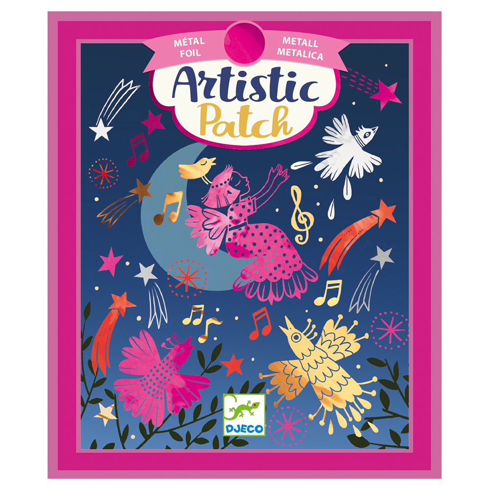 Design For older children - Artistic Patch Metal Collages - Melodies