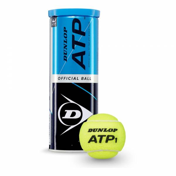 Sport1 TUBE 3 TENNIS BALLS DUNLOP YELLOW