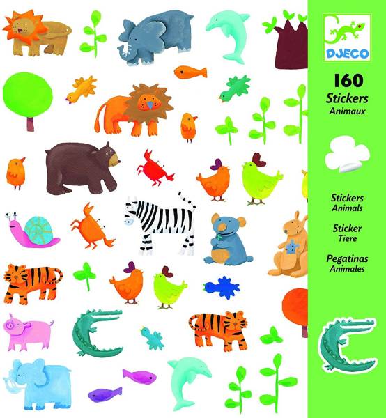 Djeco Stickers Animals