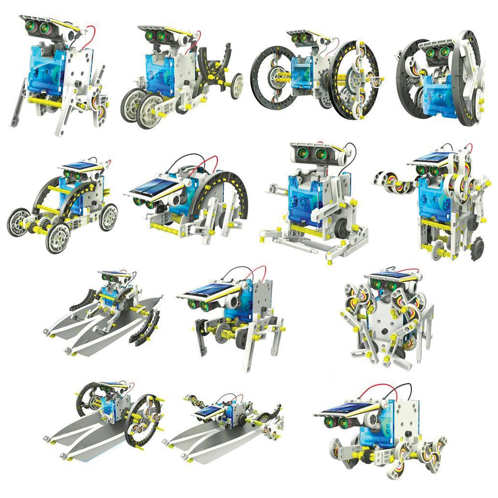 Solar 14 in 1 robotics
