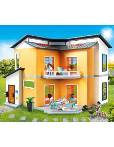 PLAYMOBIL 9266 CITY LIFE MODERN HOUSE WITH WORKING DOORBELL