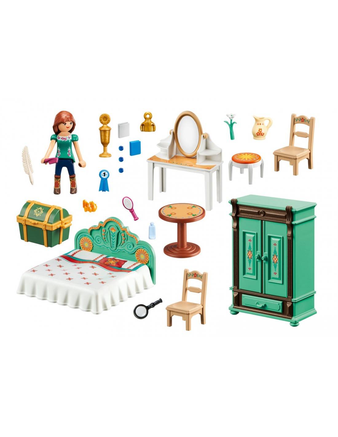 PLAYMOBIL 9476 SPIRIT LUCKYS BEDROOM