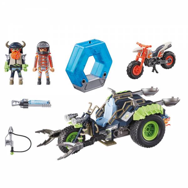 PLAYMOBIL 70232 TOP AGENTS V ARCTIC REBELS ICE TRIKE CONSTRUCTION SET