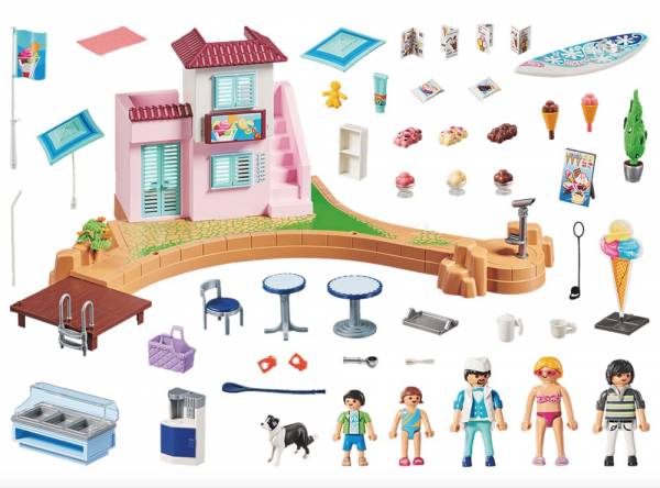 PLAYMOBIL 70279 WATERFRONT ICE CREAM SHOP