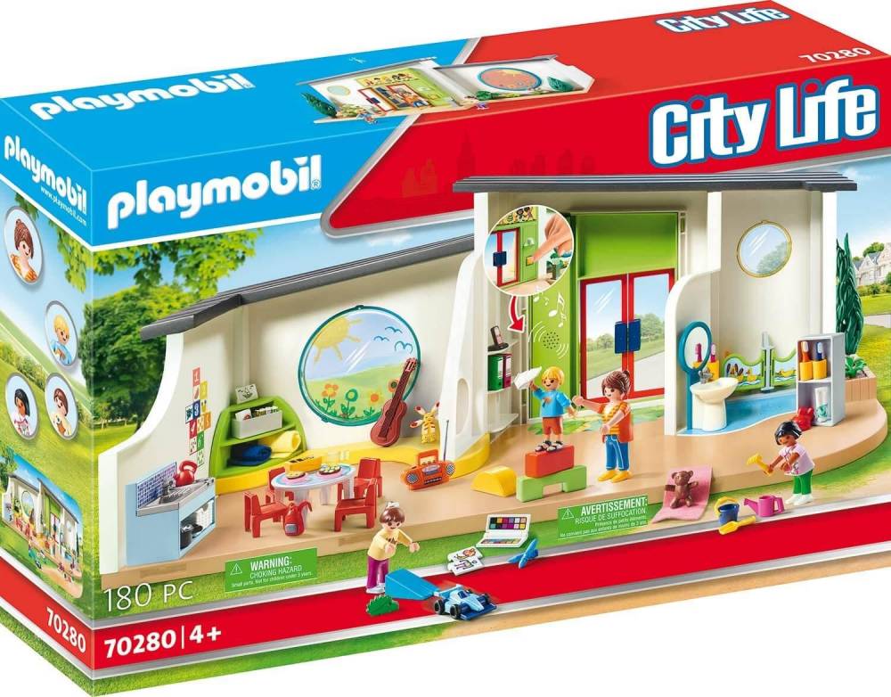 PLAYMOBIL 70280 CITY LIFE PRE-SCHOOL RAINBOW DAYCARE
