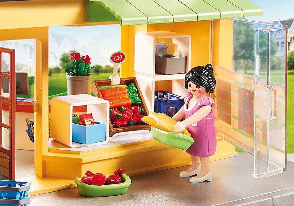 PLAYMOBIL 70375 CITY LIFE MY LITTLE TOWN MY SUPERMARKET