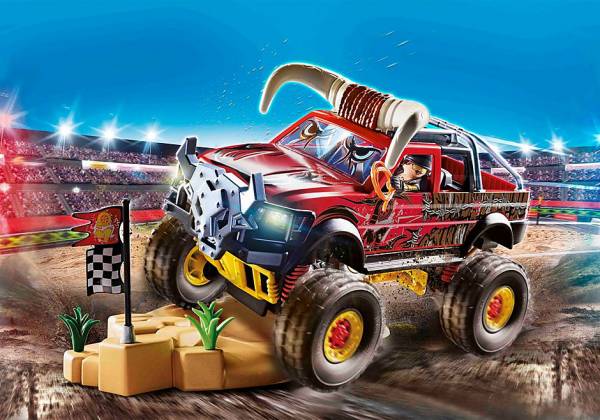 PLAYMOBIL 70549 STUNTSHOW MONSTER TRUCK HORNED