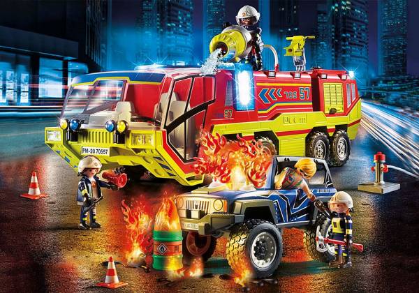PLAYMOBIL 70557 CITY ACTION FIRE ENGINE WITH TRUCK