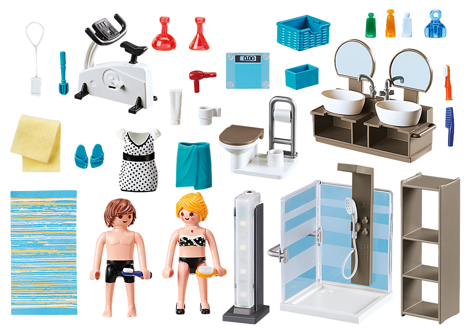 PLAYMOBIL 9268 - CITY LIFE - BADEZIMMER