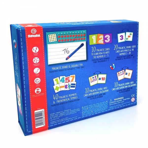 SVOORA MAGNETIC SET MAGNETS TO DO MATH