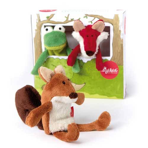 ΖΙΓΚΙΚΙΝΤ ΔΑΚΤΥΛΟΚΟΥΚΛΕΣ ΣΕΤ 3 ΖΩΑ ΤΟΥ ΔΑΣΟΥΣ