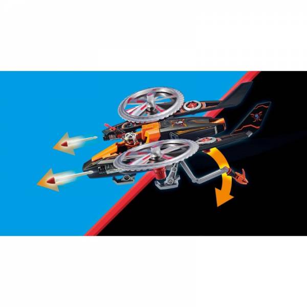 Playmobil 70023 Galaxy Police Space Pirates Helicopter