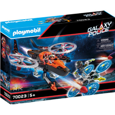 Playmobil 70023 Galaxy Police Space Pirates Helicopter