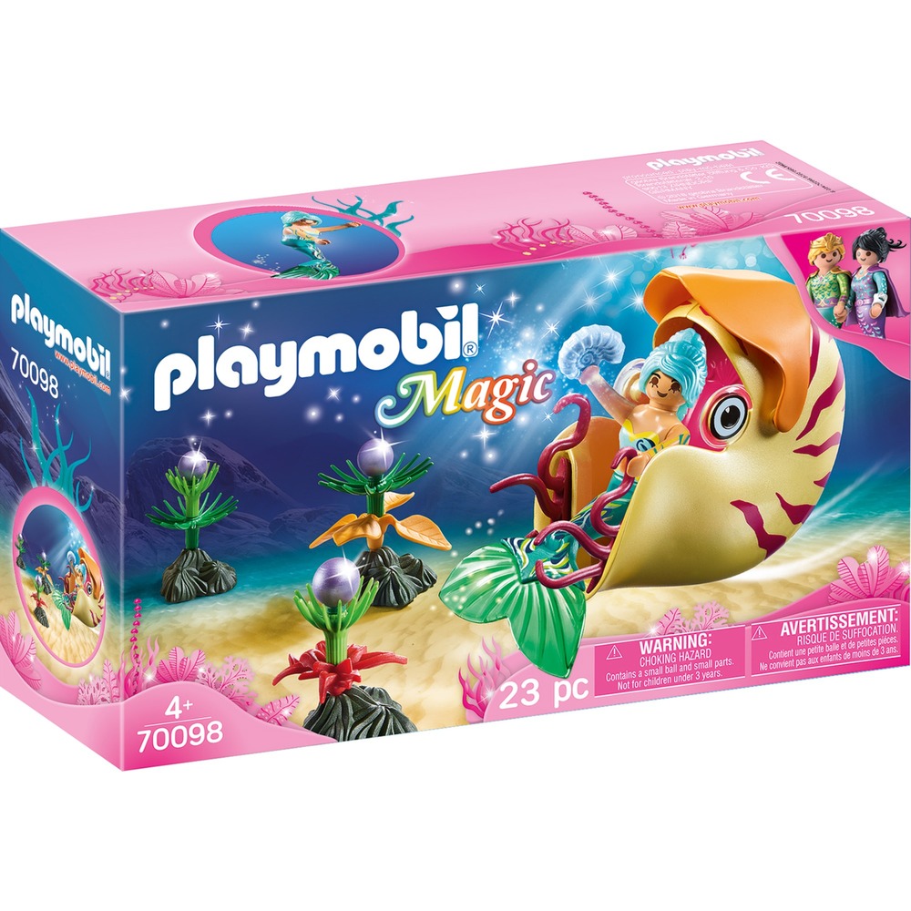 PLAYMOBIL 70098 MAGIC MERMAID WITH SNAIL GONDOLA