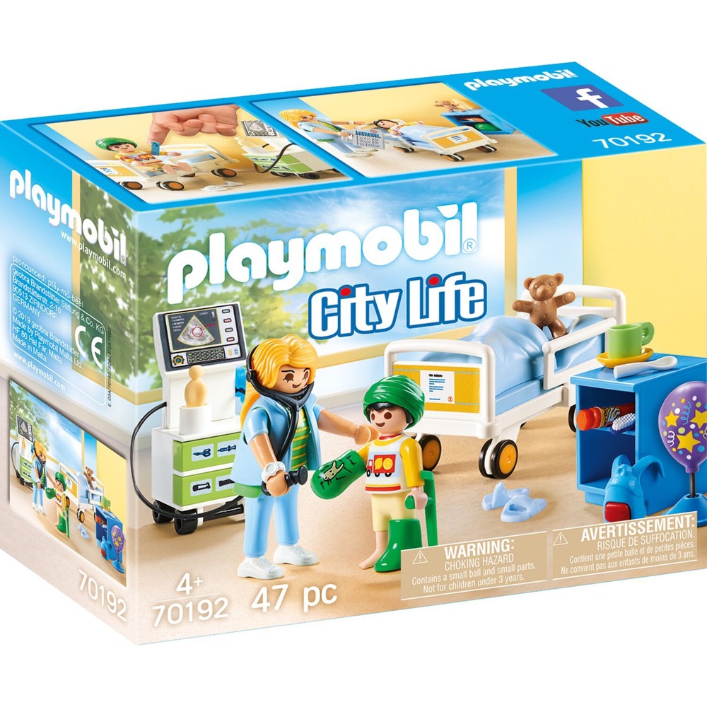 PLAYMOBIL 70192 CHILDRENS HOSPITAL ROOM