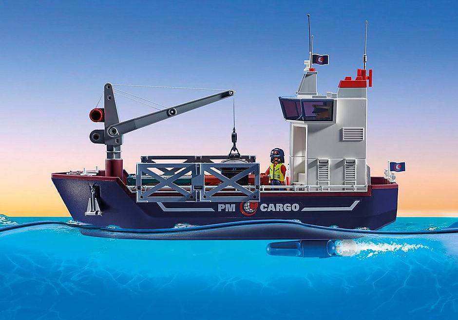 Playmobil sale cargo ship