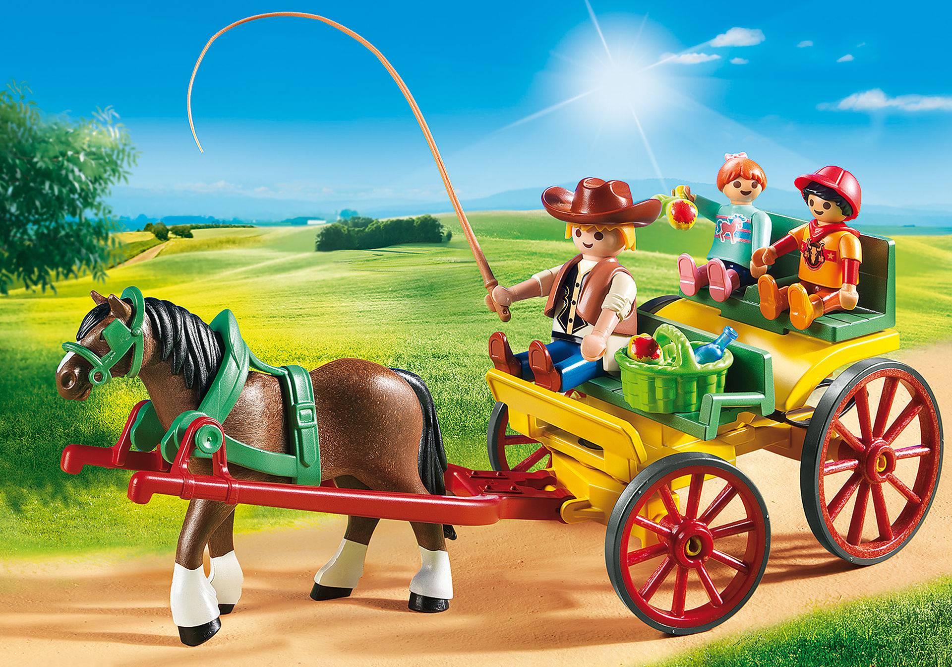 PLAYMOBIL 6932 COUNTRY HORSE-DRAWN WAGON