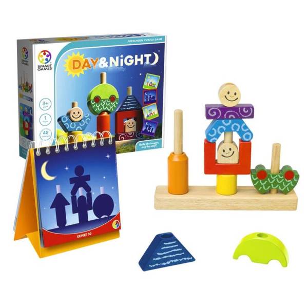 Smartgames Pre-school PREMIUM WOOD Day & Night