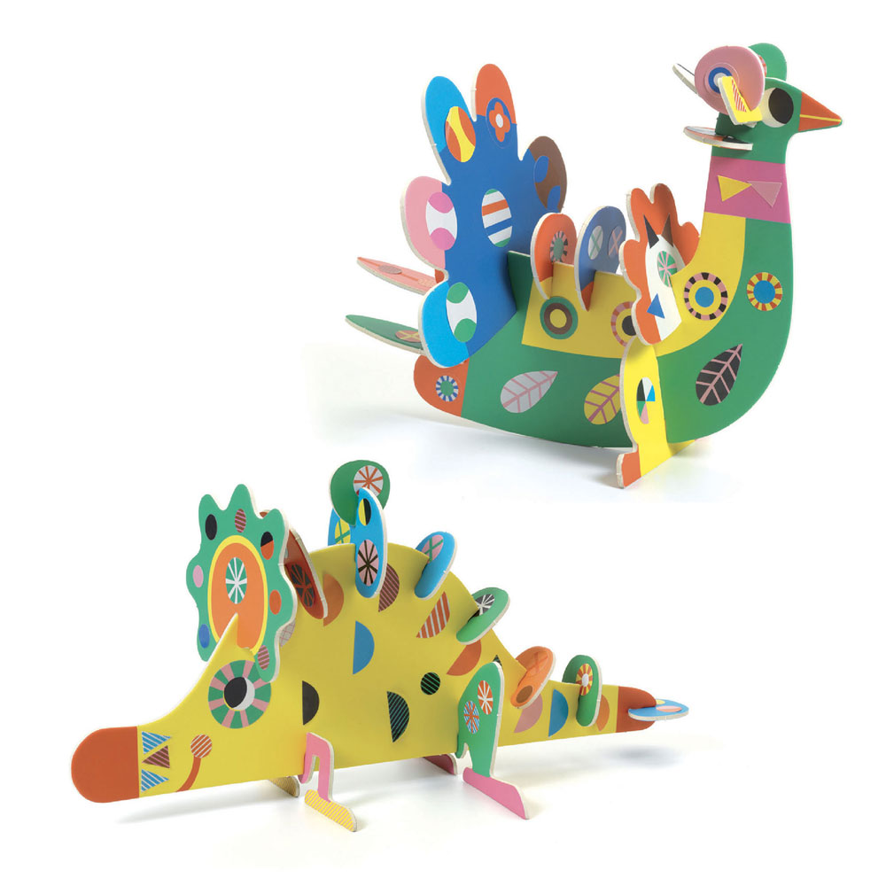 DJECO THREE 3D ANIMALS