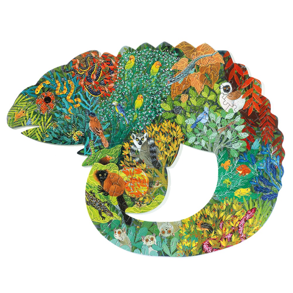 DJECO PUZZLES - PUZZART CHAMELEON - FSC MIX