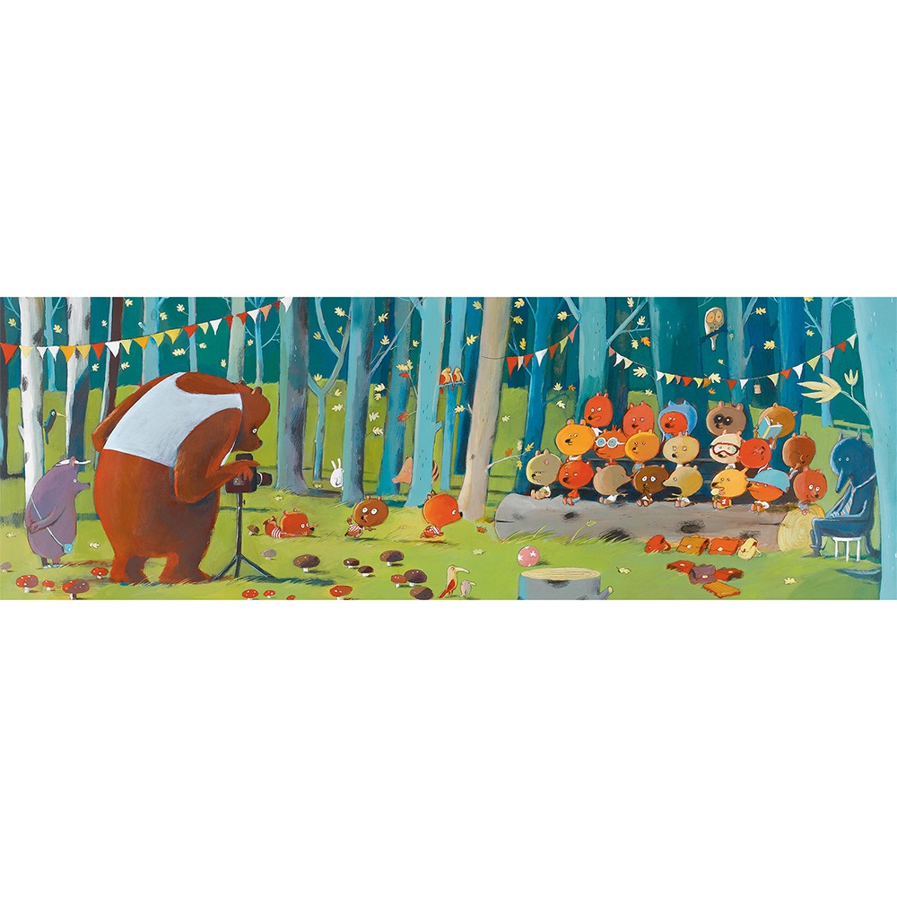 DJECO PUZZLES GALLERY FOREST FRIENDS - 100 PCS - FSC MIX