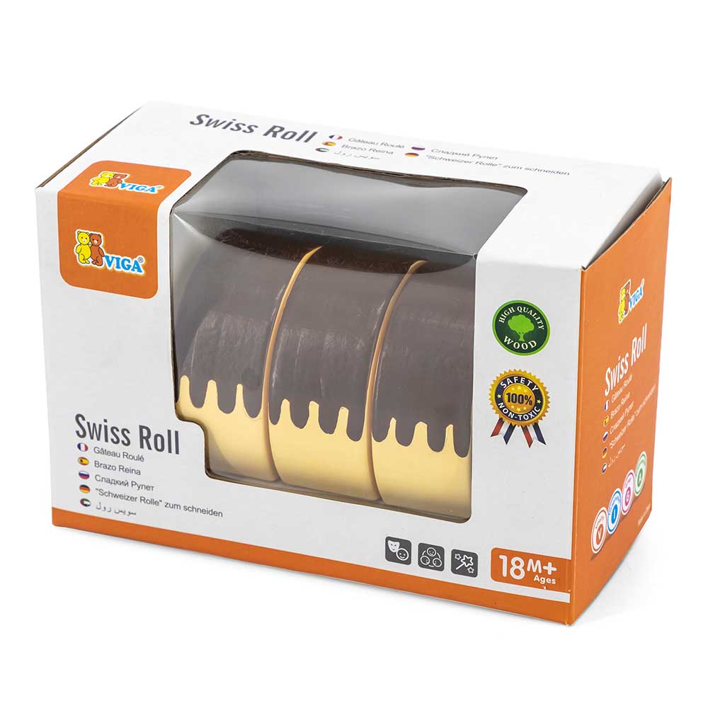 VIGA PLAYING FOOD - SWISS ROLL