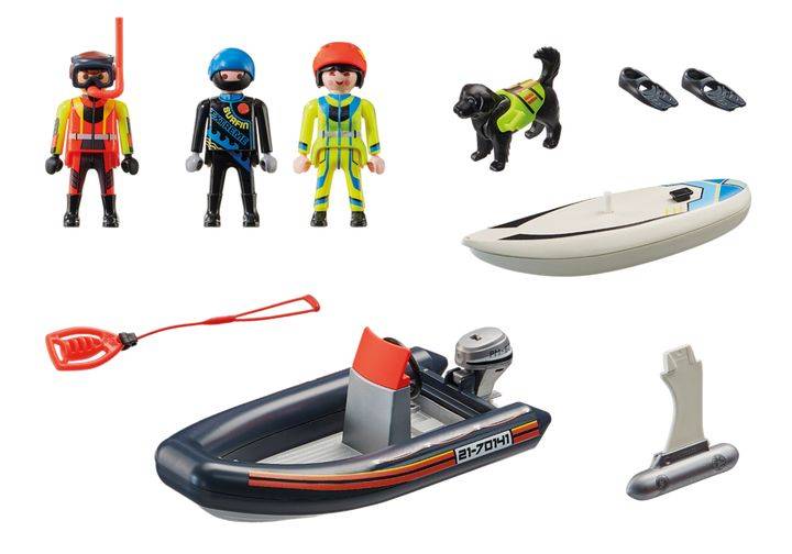 PLAYMOBIL 70141 WATER RESCUE WITH DOG