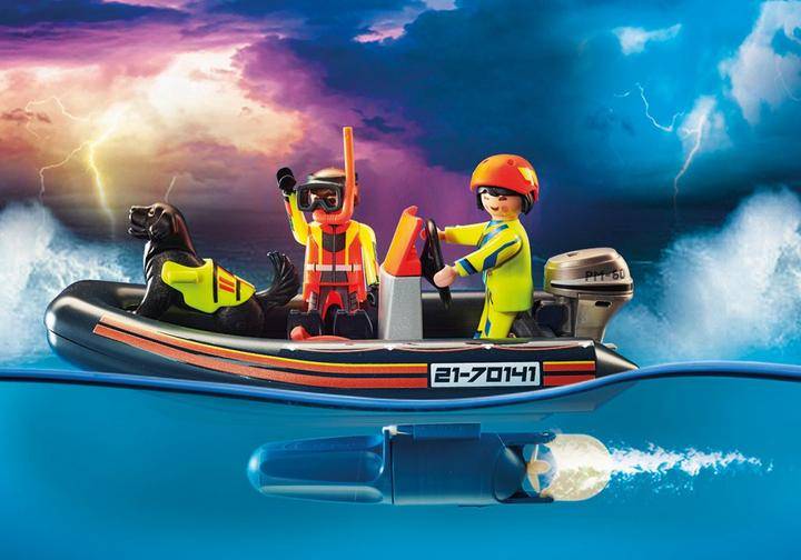 PLAYMOBIL 70141 WATER RESCUE WITH DOG