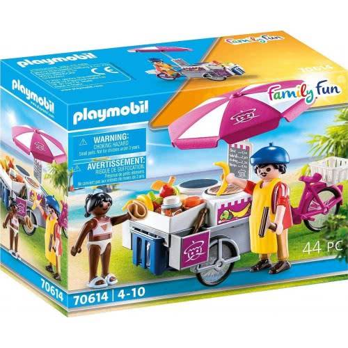 PLAYMOBIL 70614 PLAYMOBIL FAMILY FUN CREPE CART MIB