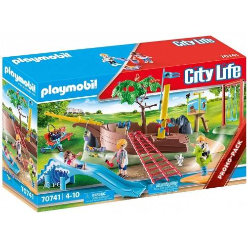 PLAYMOBIL 70741 PLAYGROUND ADVENTURE WITH SHIPWRECK