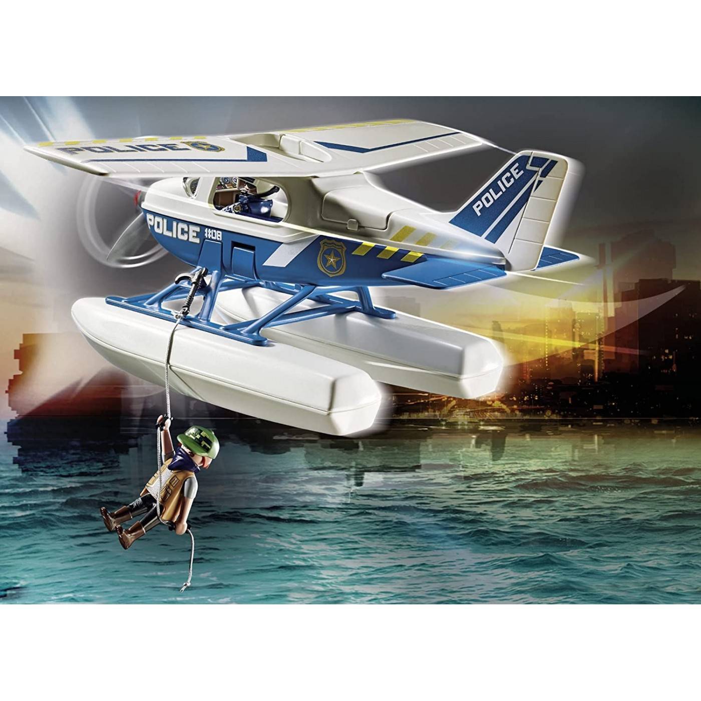 PLAYMOBIL 70779 CITY ACTION POLICE SEAPLANE
