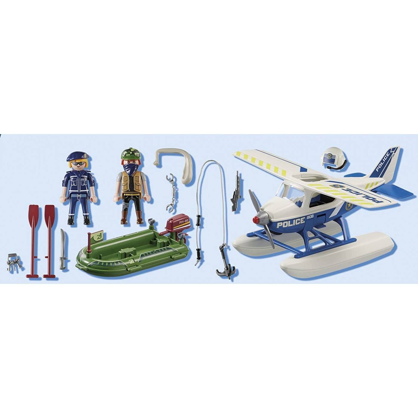PLAYMOBIL 70779 CITY ACTION POLICE SEAPLANE