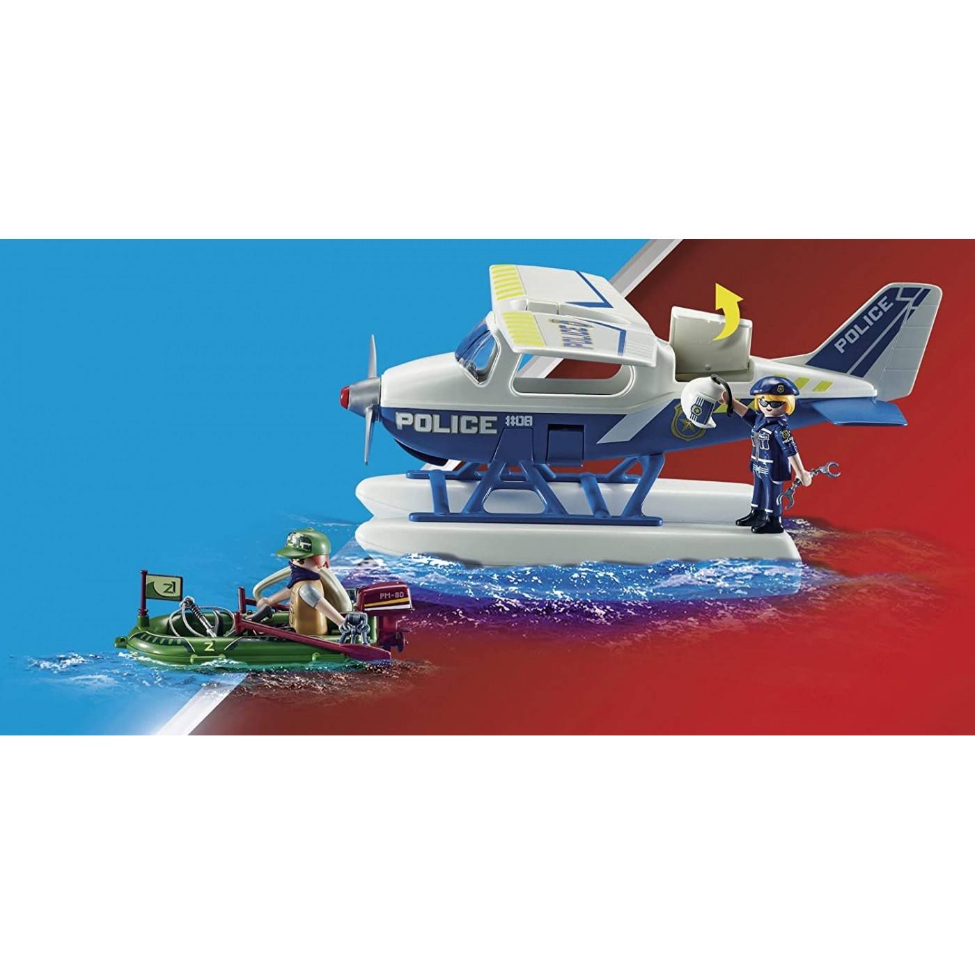 PLAYMOBIL 70779 CITY ACTION POLICE SEAPLANE