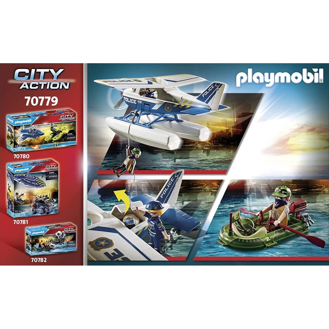 PLAYMOBIL 70779 CITY ACTION POLICE SEAPLANE