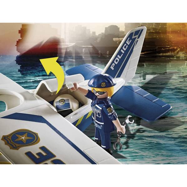 PLAYMOBIL 70779 CITY ACTION POLICE SEAPLANE