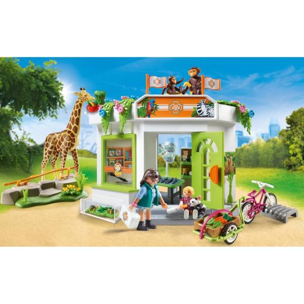 PLAYMOBIL 70900 FAMILY FUN ZOO VETERINARY PRACTICE