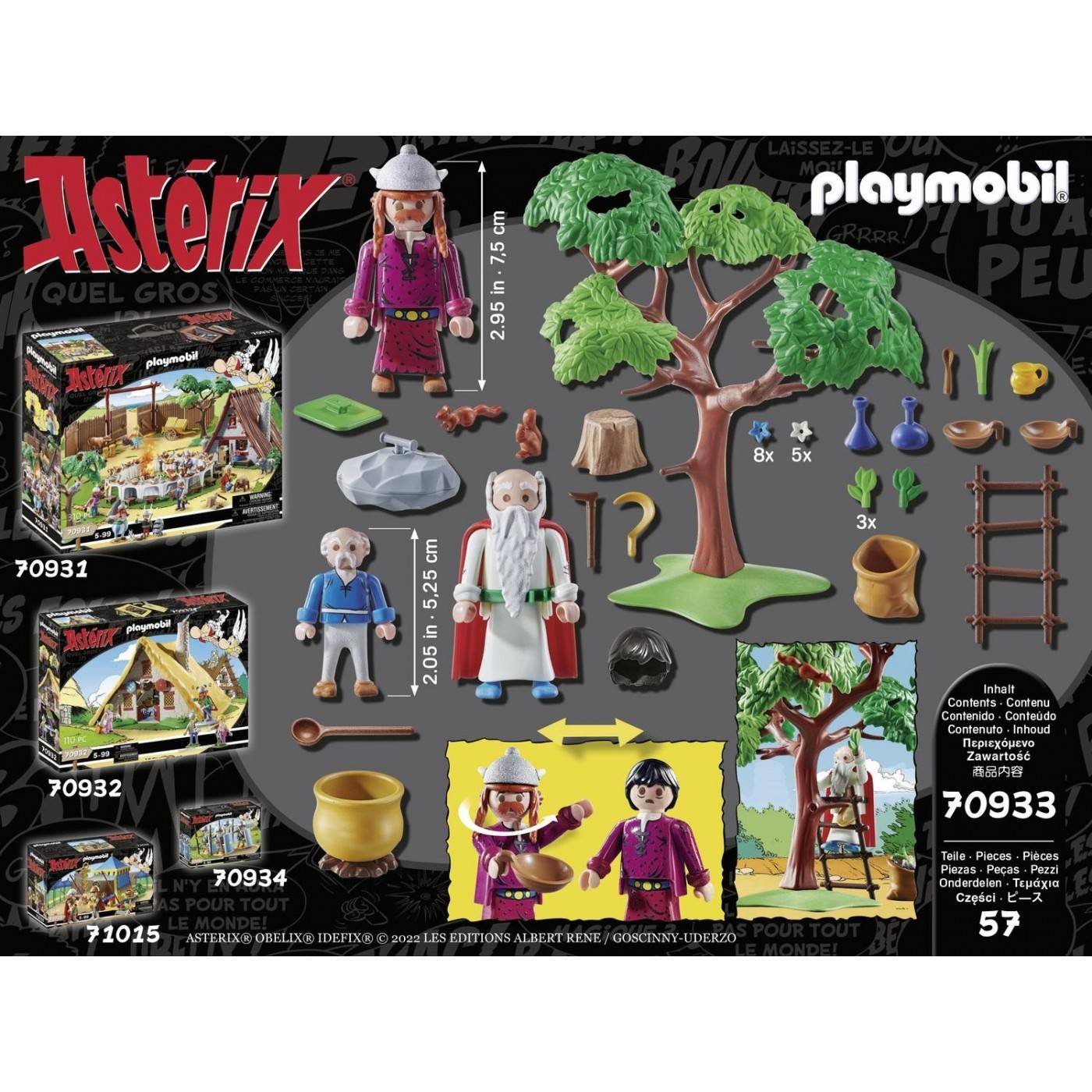 PLAYMOBIL 70933 COLLECTION ASTERIX AND OBELIX, GETAFIX