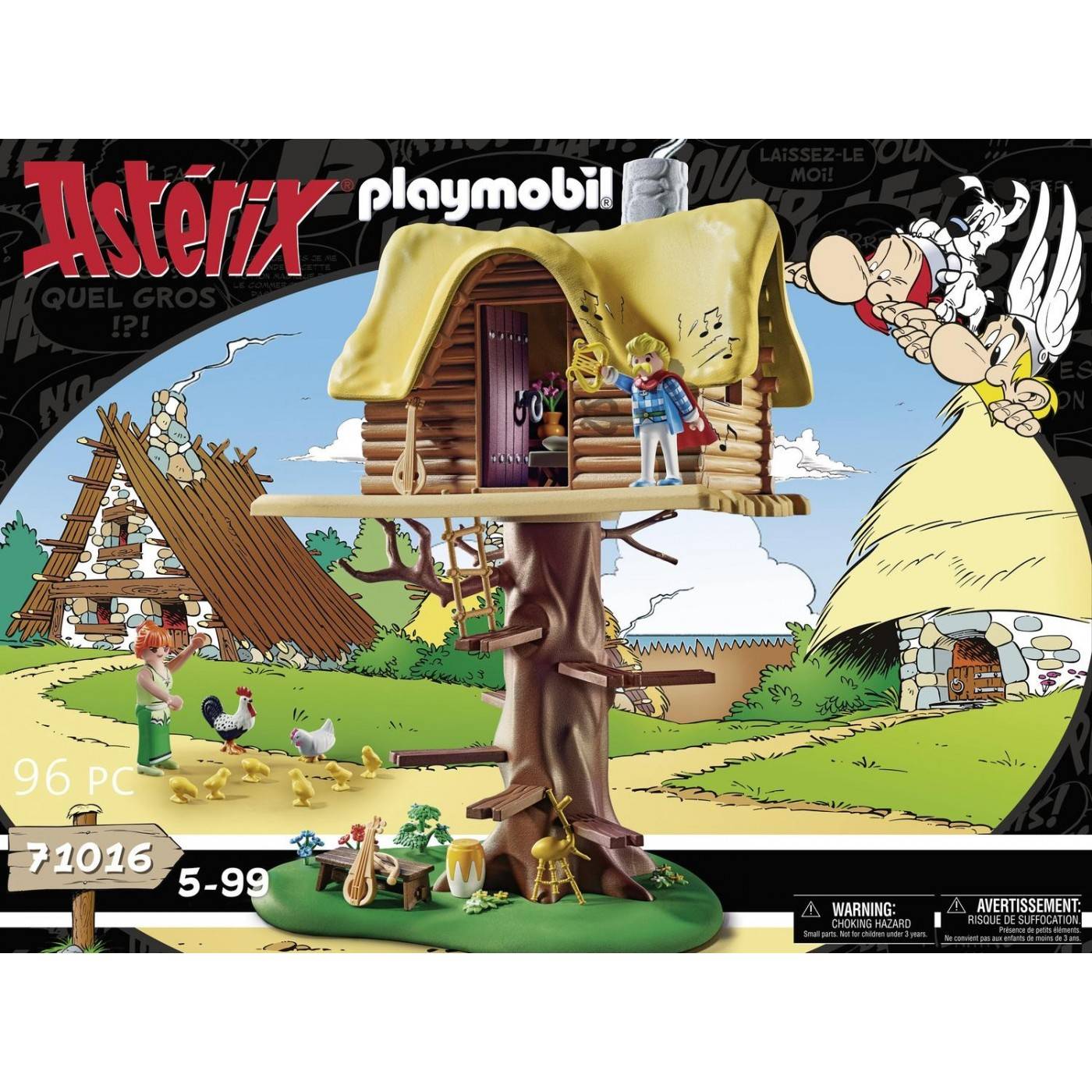 PLAYMOBIL 71016 COLLECTION ASTERIX AND OBELIX, CACOFONIX