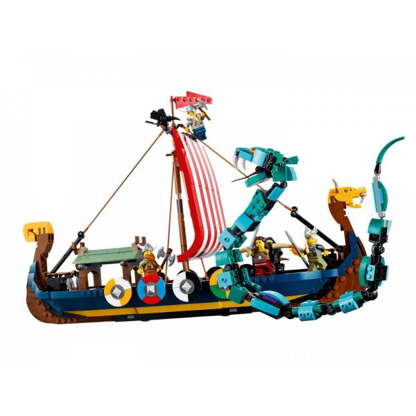 LEGO 31132 VIKING SHIP AND THE MIDGARD SERPENT