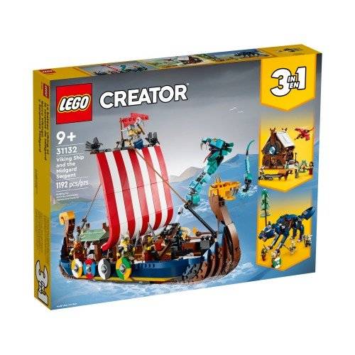 LEGO 31132 VIKING SHIP AND THE MIDGARD SERPENT