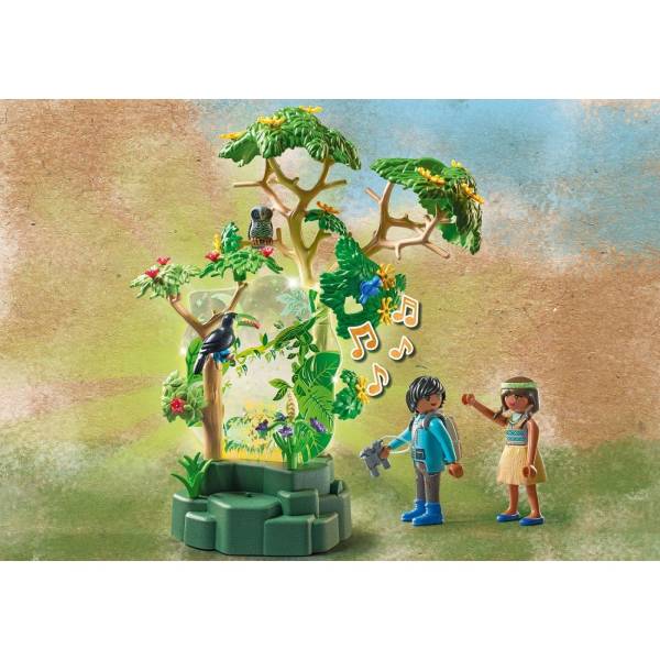 PLAYMOBIL 71009 WILTOPIA - ENLIGHTENED TROPICAL TREE AND EXPLORERS