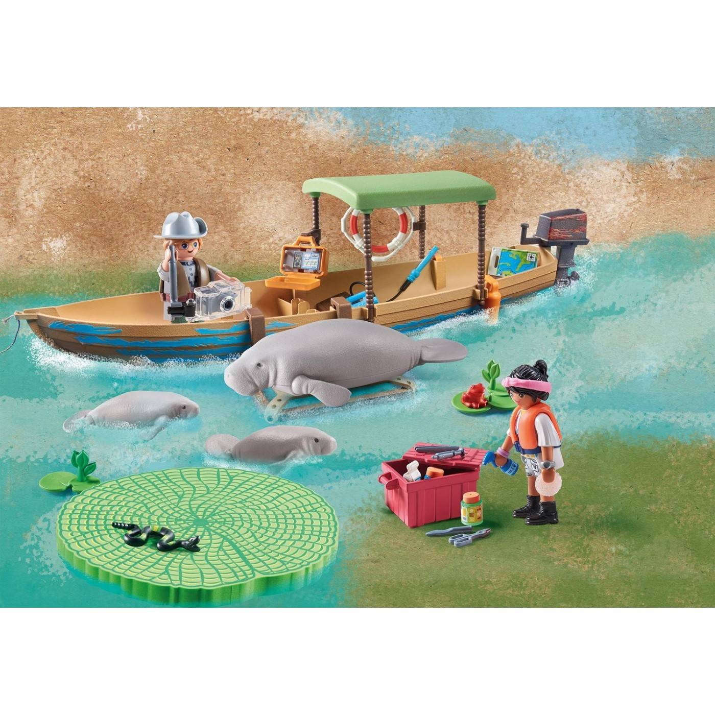 PLAYMOBIL 71010 WILTOPIA - RIVER TRUCK ON AMAZON