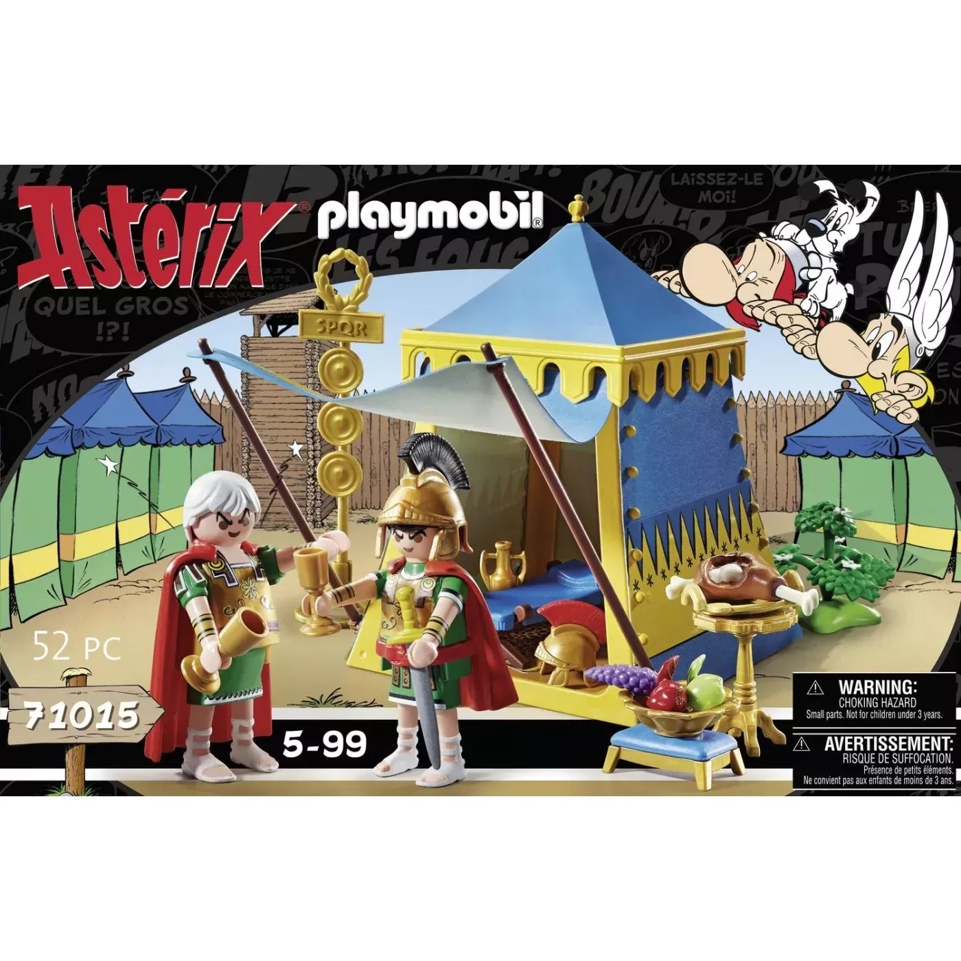 PLAYMOBIL 71015 ASTERIX: LEADER`S TENT WITH GENERALS
