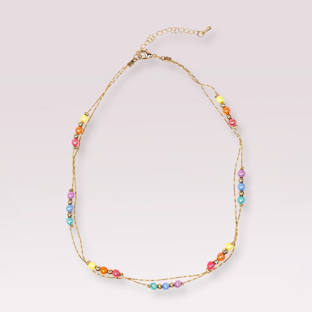 Great Pretenders Boutique Golden Rainbow Necklace