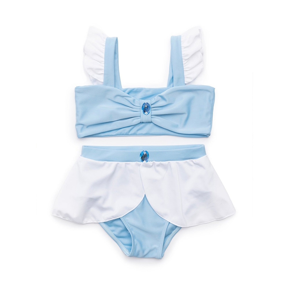 Great Pretenders Cinderella Swim Suit - 2 Piece, SIZE US 5-6