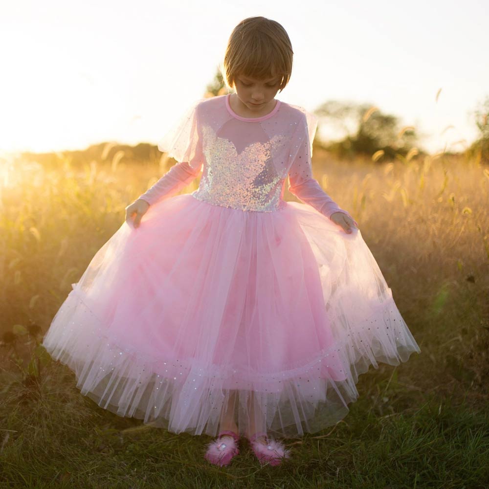 Great Pretenders Elegant in Pink Dress SIZE US 7-8