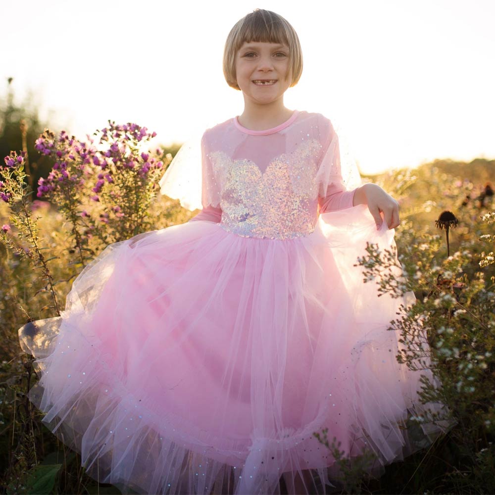 Great Pretenders Elegant in Pink Dress SIZE US 7-8