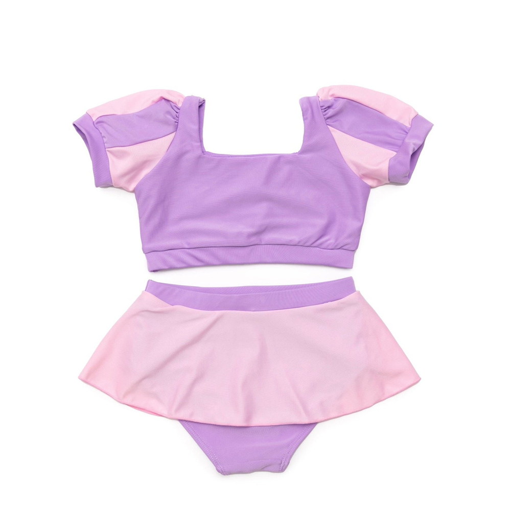 Great Pretenders Rapunzel Swim Suit - 2 Piece, SIZE US 3-4