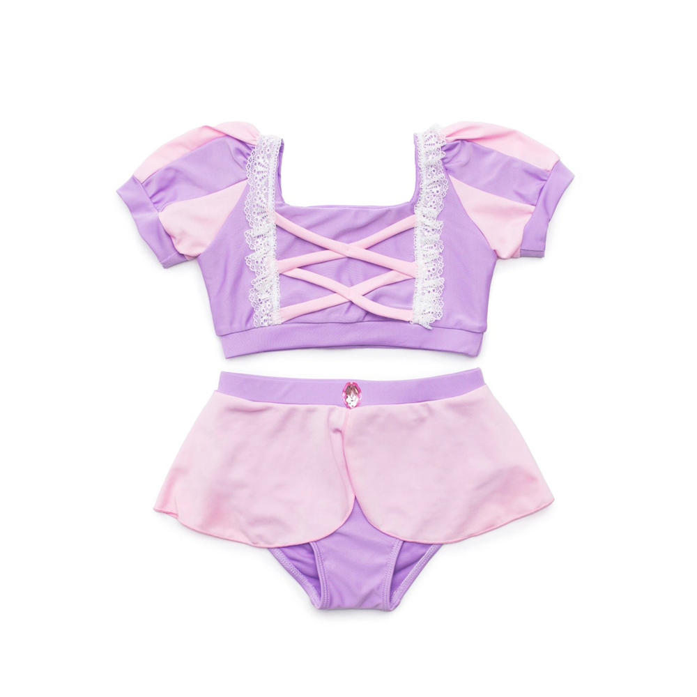 Great Pretenders Rapunzel Swim Suit - 2 Piece, SIZE US 3-4